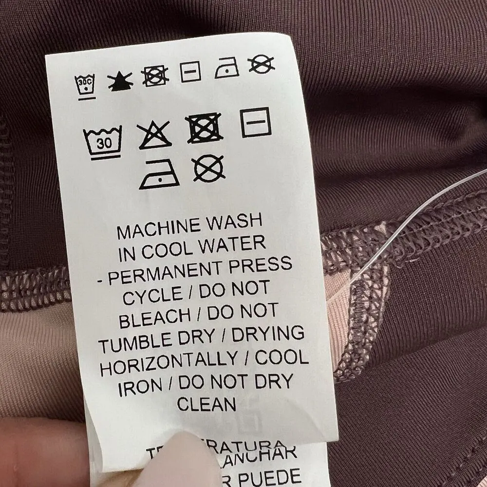 Puma Drycell Evostripe Purple Athletic Pants Leggings High Waist Tight Fit Small - Image 10