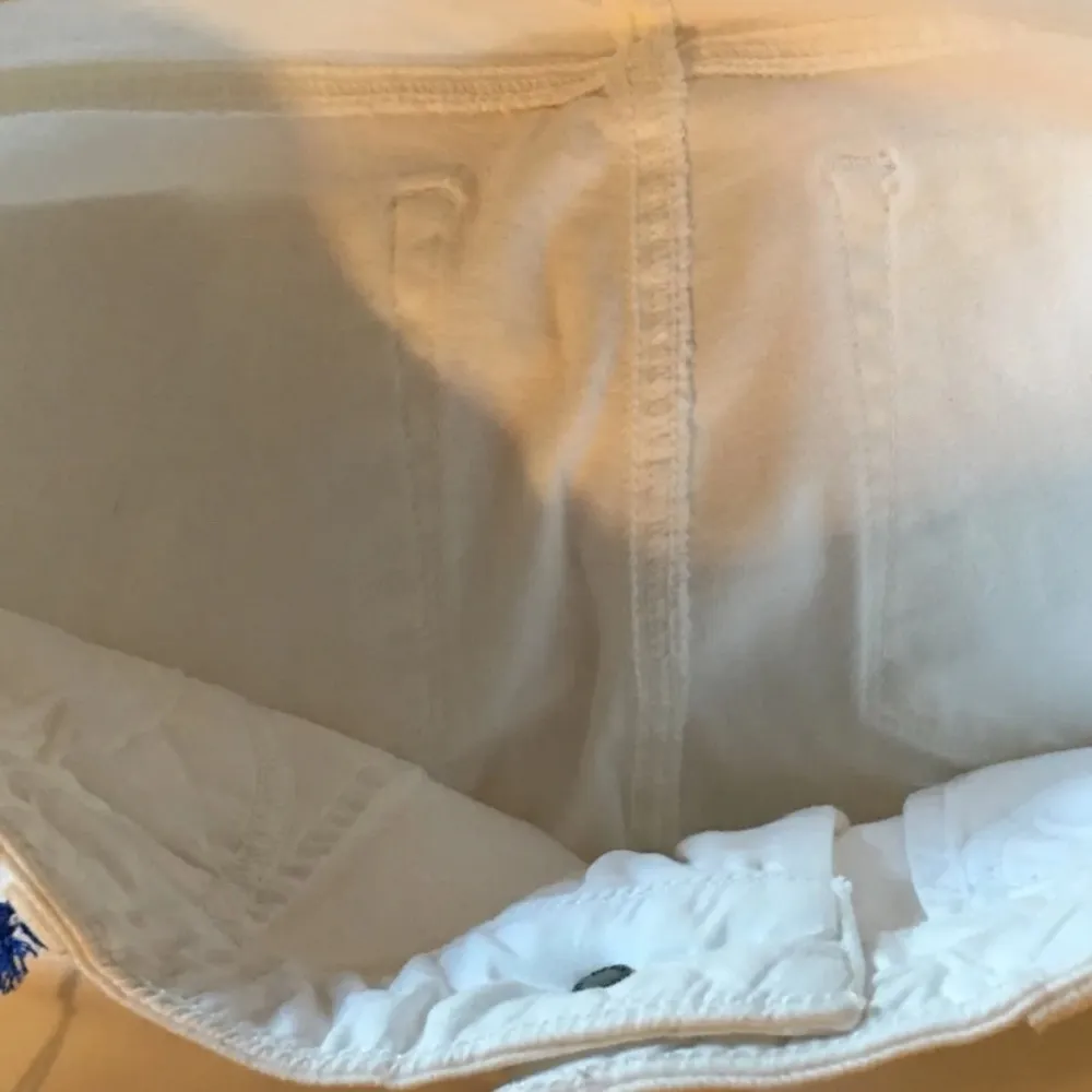 NWT  Denim Skyline Ankle Peg Leg Skinny Jeans Size 32 White - Image 9