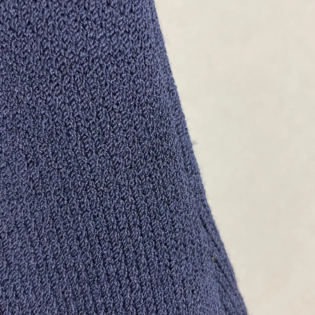 Vintage St. John Knit Tank Top Medium Cruise 03 Navy Blue Red Dog Show Nautical - Image 10