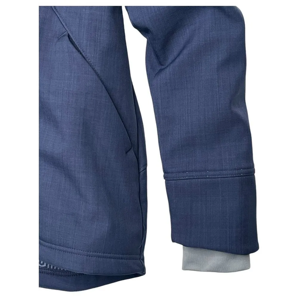 Under Armour Jacket Womens XS Loose ColdGear Pockets Full Zip Hoodie Sporty Blue - Image 4