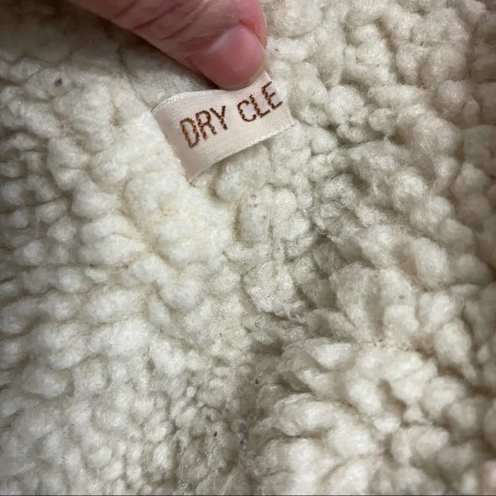 Danlee Outerwear Purple Corduroy Sherpa Jacket Size L - Image 5