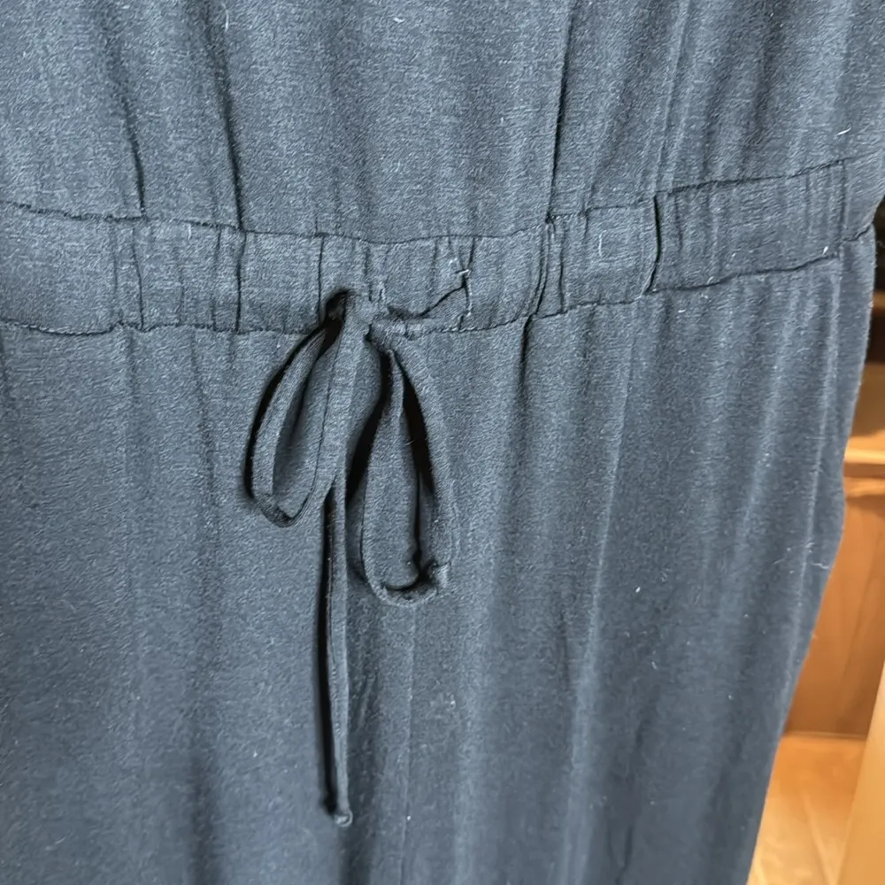 Soft Surroundings Black Jumpsuit Relaxed Fit Size Medium Tall - Image 10