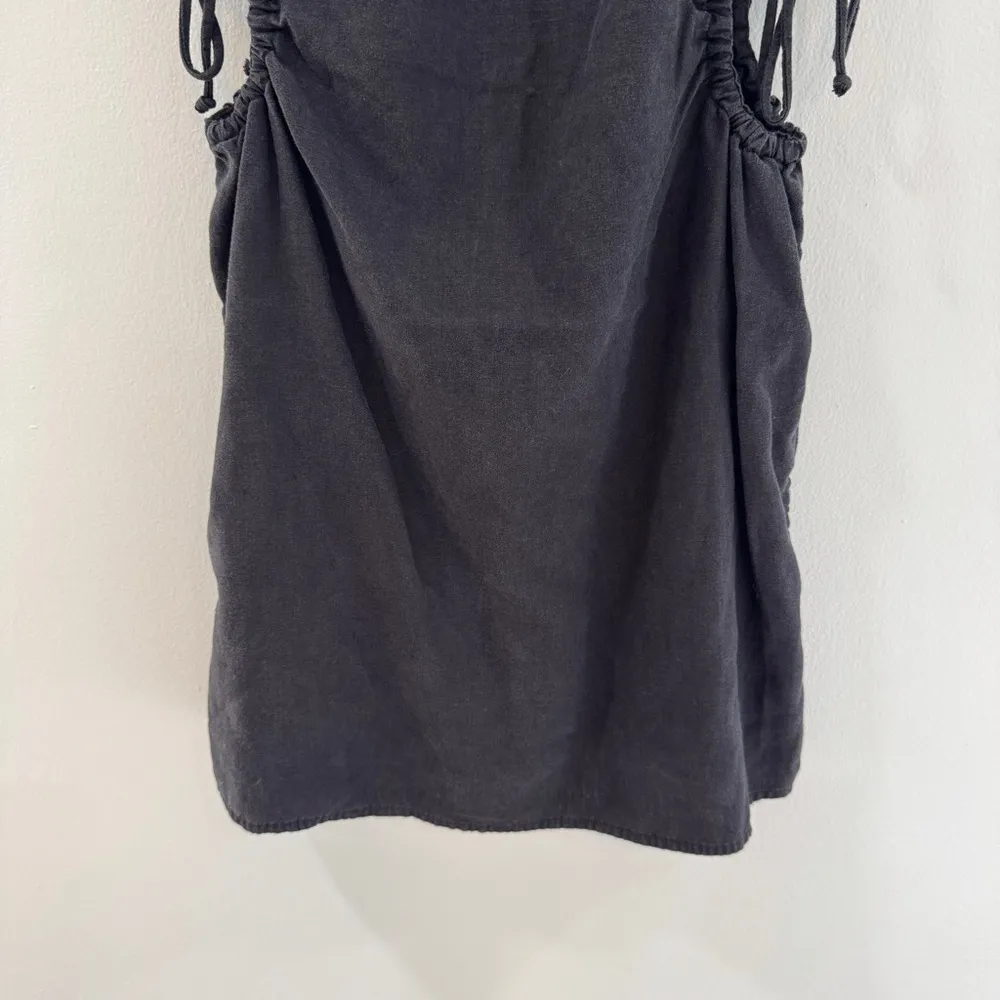 Aerie Side Cut Out Mini Sundress Black XS - Image 5