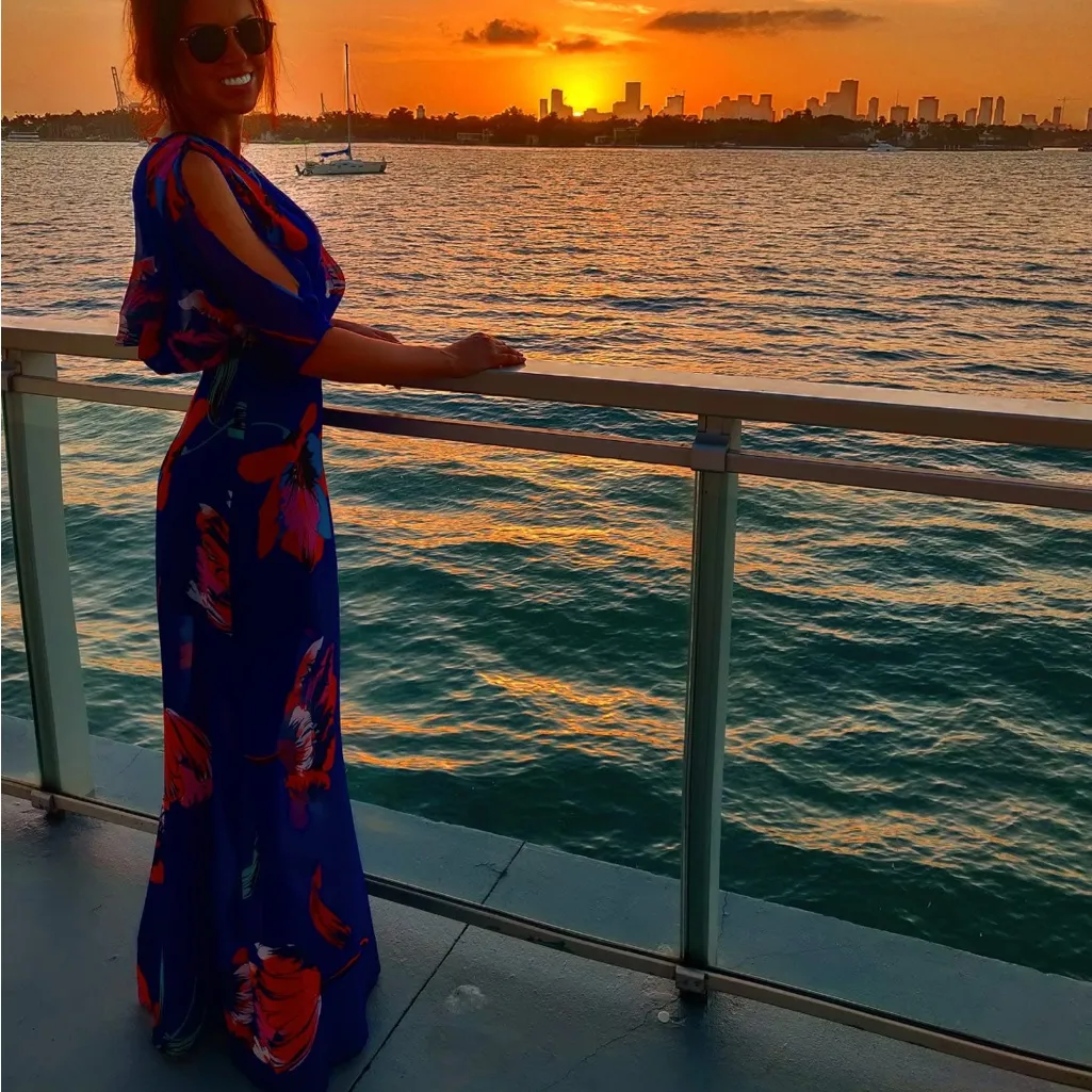 Marciano Vibrant Floral Maxi Dress - Image 2