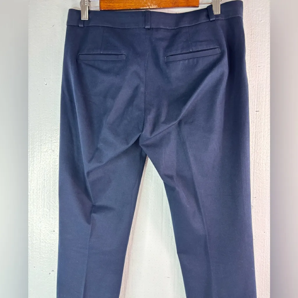 Banana Republic SLOAN 6 Women's Workwear Navy Trousers - Image 5