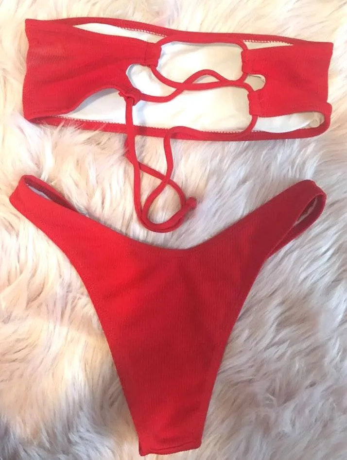 Zaful red  bikini - Image 2