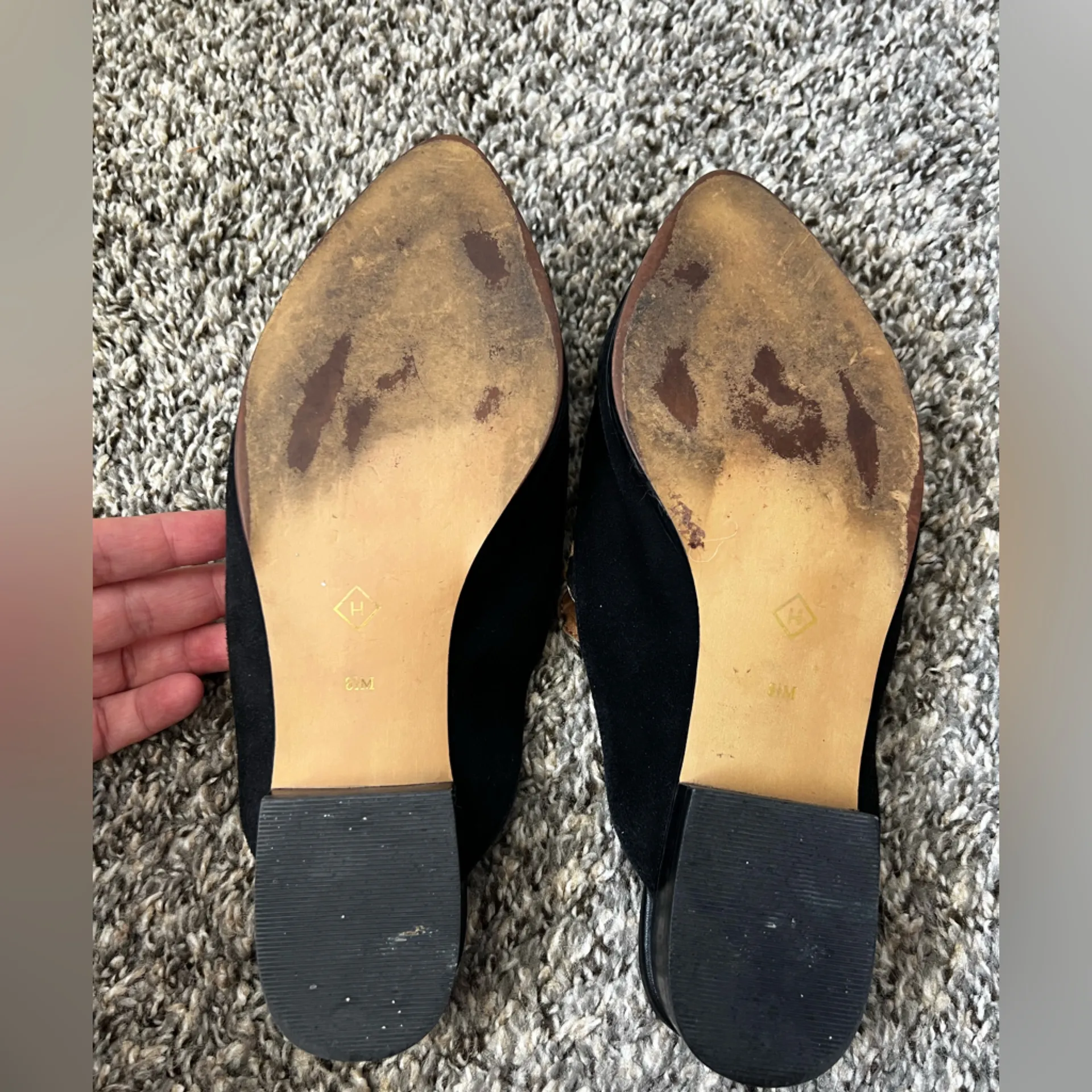 Halogen Western Corbin Leopard‎ Mules Shoes Size 8.5 - Image 8