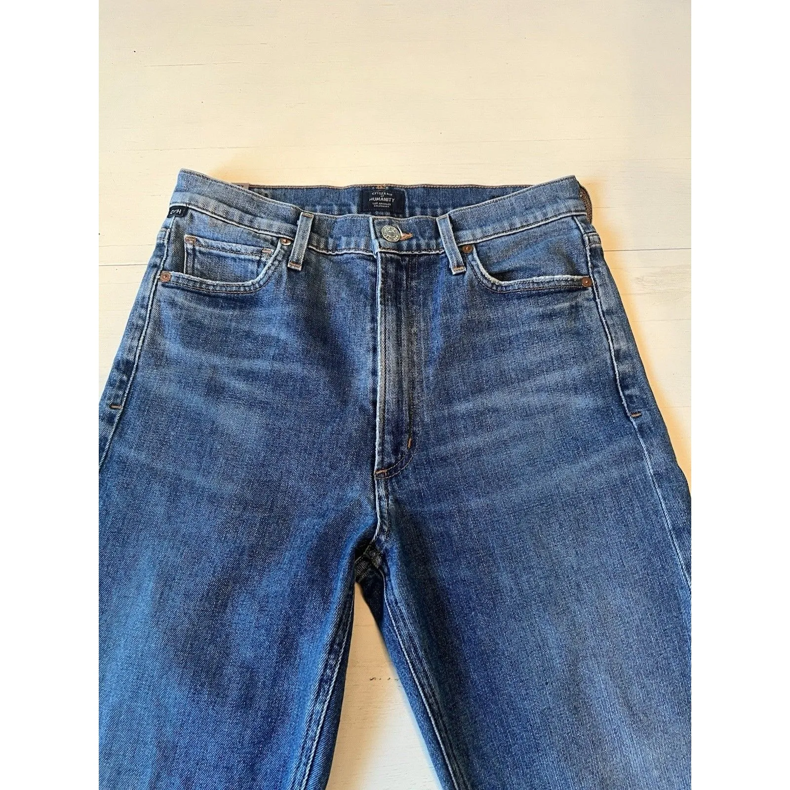 Citizens of Humanity COH Georgia High Rise Bootcut Jeans Womens 27 USA Made‎ - Image 2