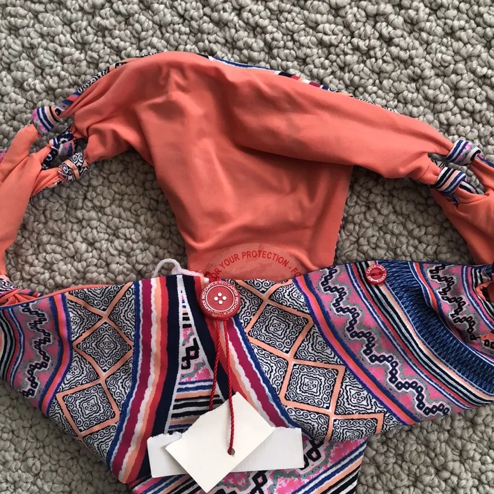 Red Carter swimsuit bottom - Image 4