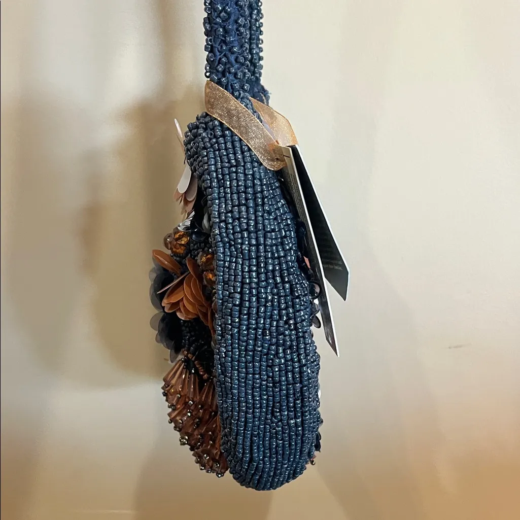 From India To You | Beaded Long Shoulder Bag Black - Image 14