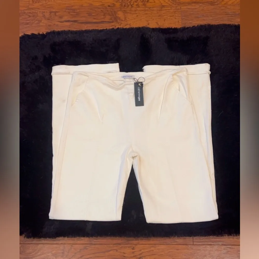NWT Catherine Gee Emma tailored pants White Size 10 - Image 4