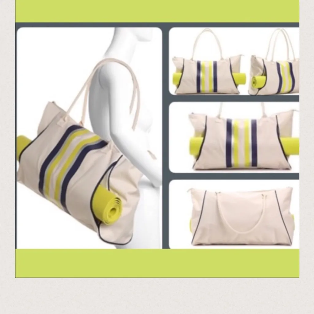 Gym Bag + Yoga Mat Bundle Blue - Image 6