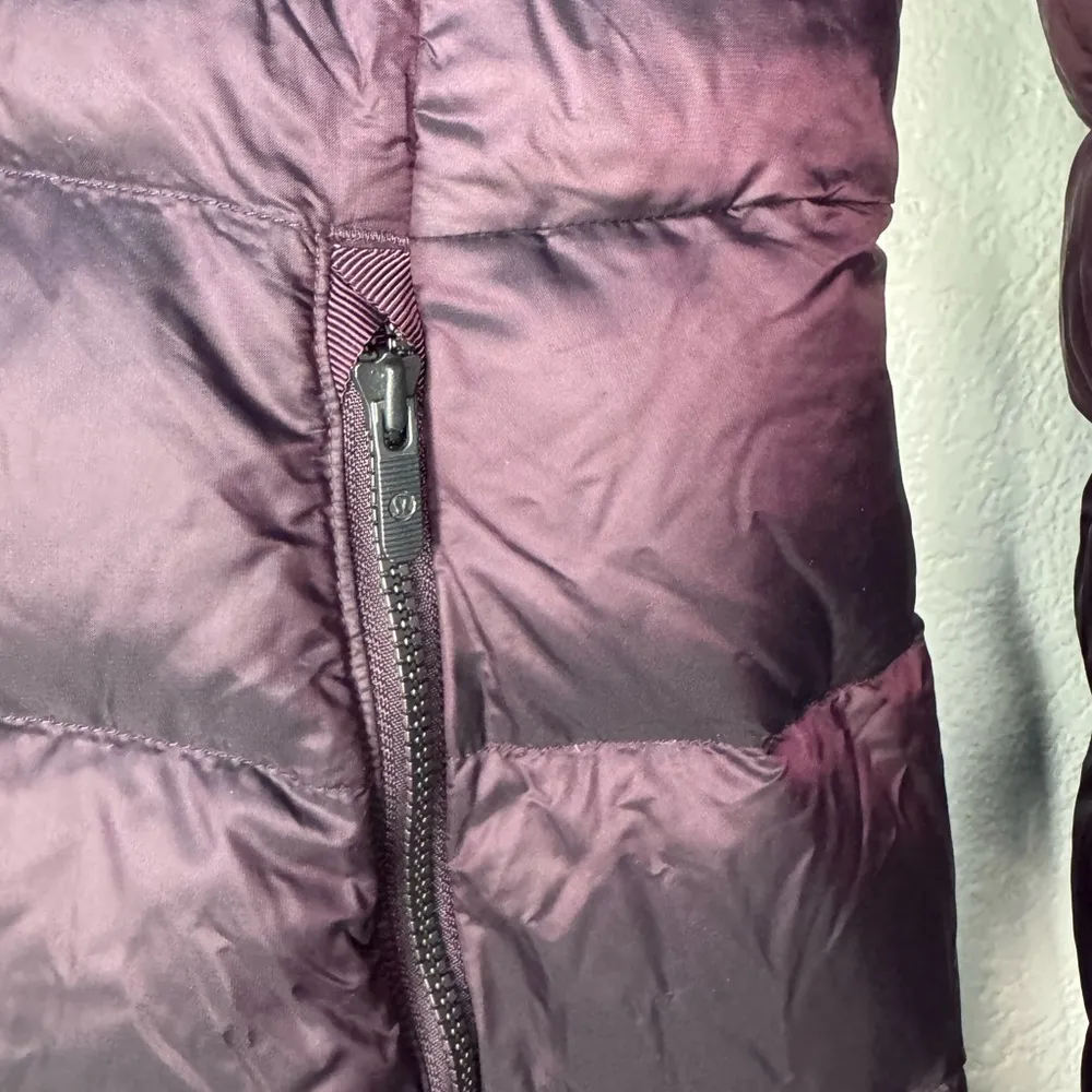 Lululemon Brave The Cold Long Puffer Jacket - Size 2 - Black Cherry - Image 7