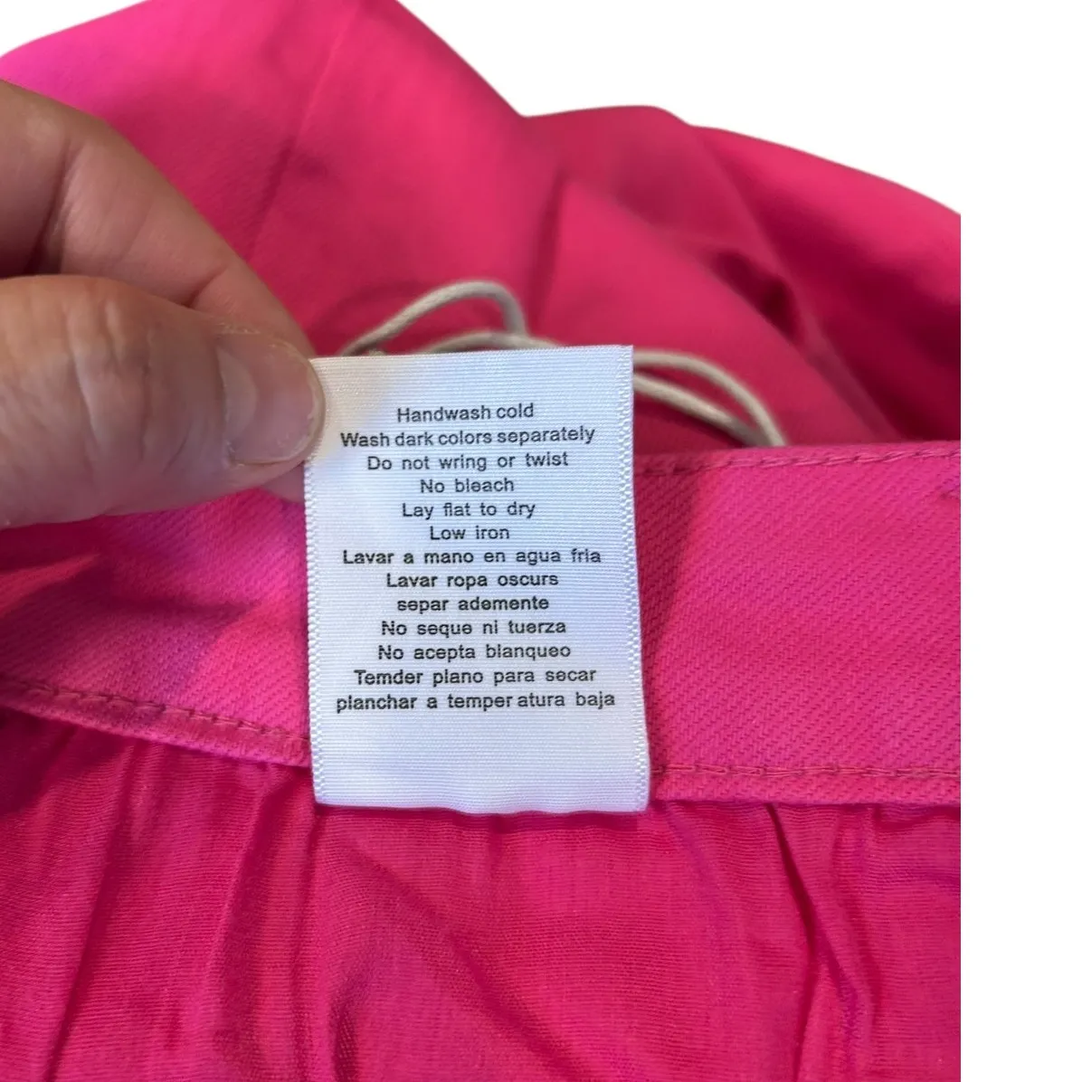 NWT JUDY BLUE Fuschia Neon Pink Daphne High Rise Slim Ankle Jeans Women's 15/32 - Image 9