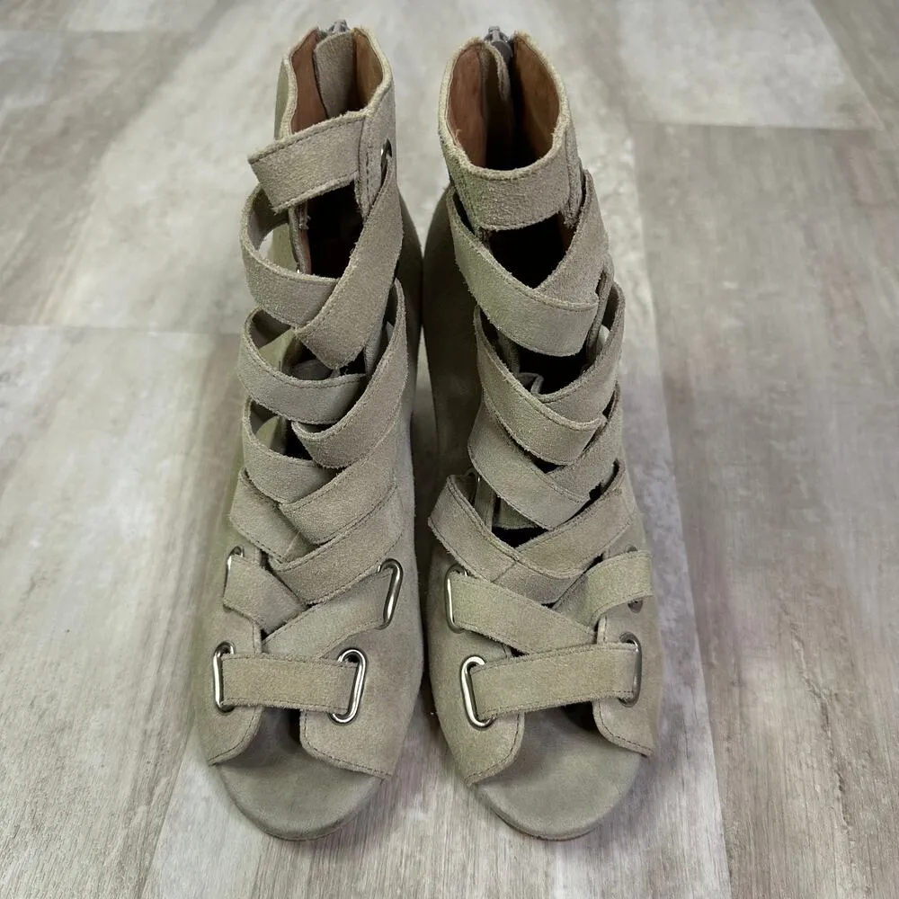 Jeffrey Campbell Salazar strappy heeled bootie Size 7 - Image 2