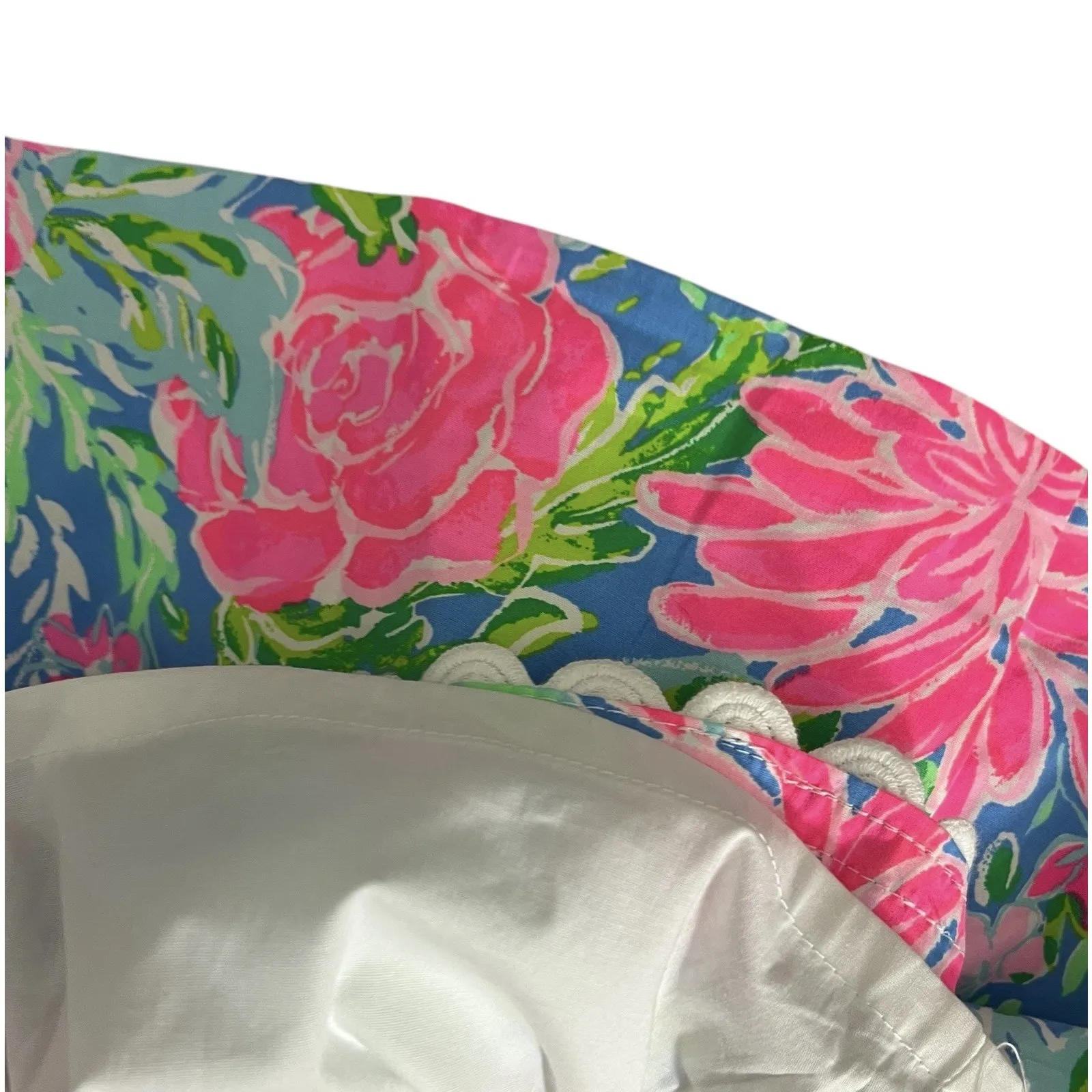 Lilly Pulitzer IZZY Skirt ZANZIBAR BLUE Blue Bunny Business 16 Party Floral - Image 9