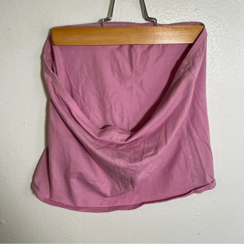 Divided H&M Basic Tube Top Pink Purple M - Image 4