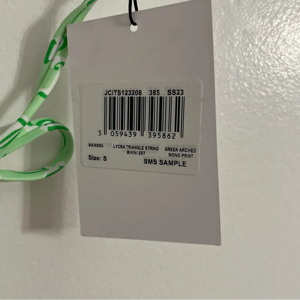 NWT Juicy Couture Marissa Lyrica Triangle Bikini Top | Size: Small - Image 3