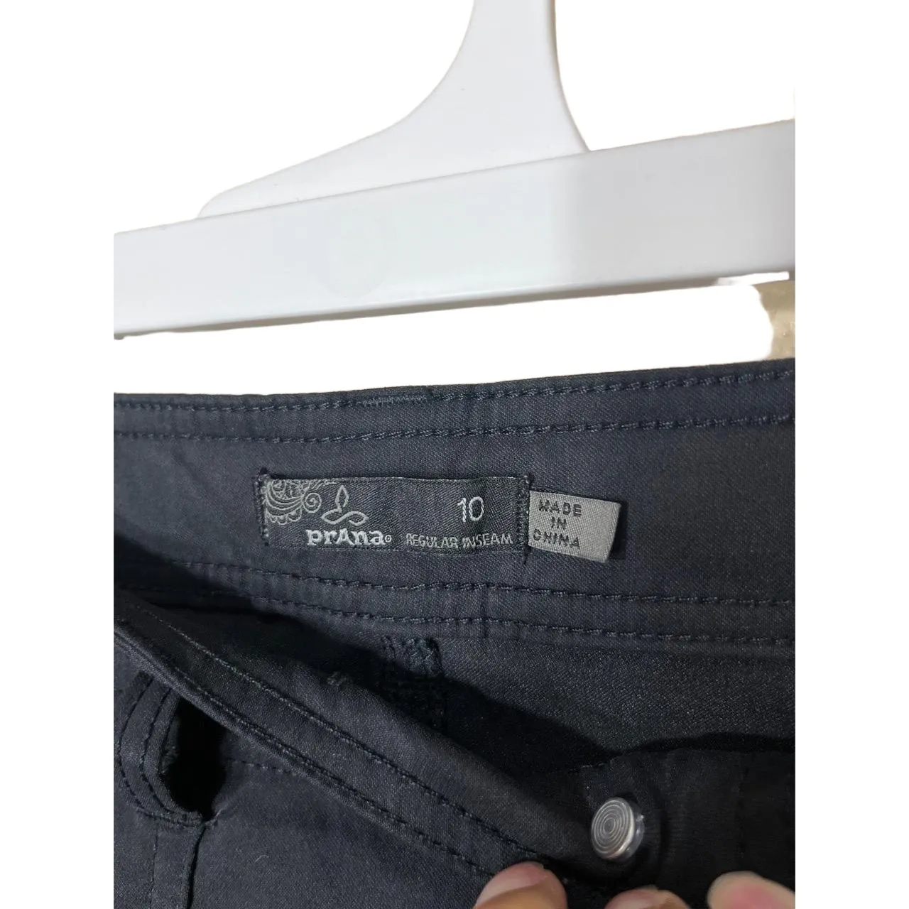 prAna‎ Black Zip Off Legs Cargo Pants Size 10 Regular - Image 5