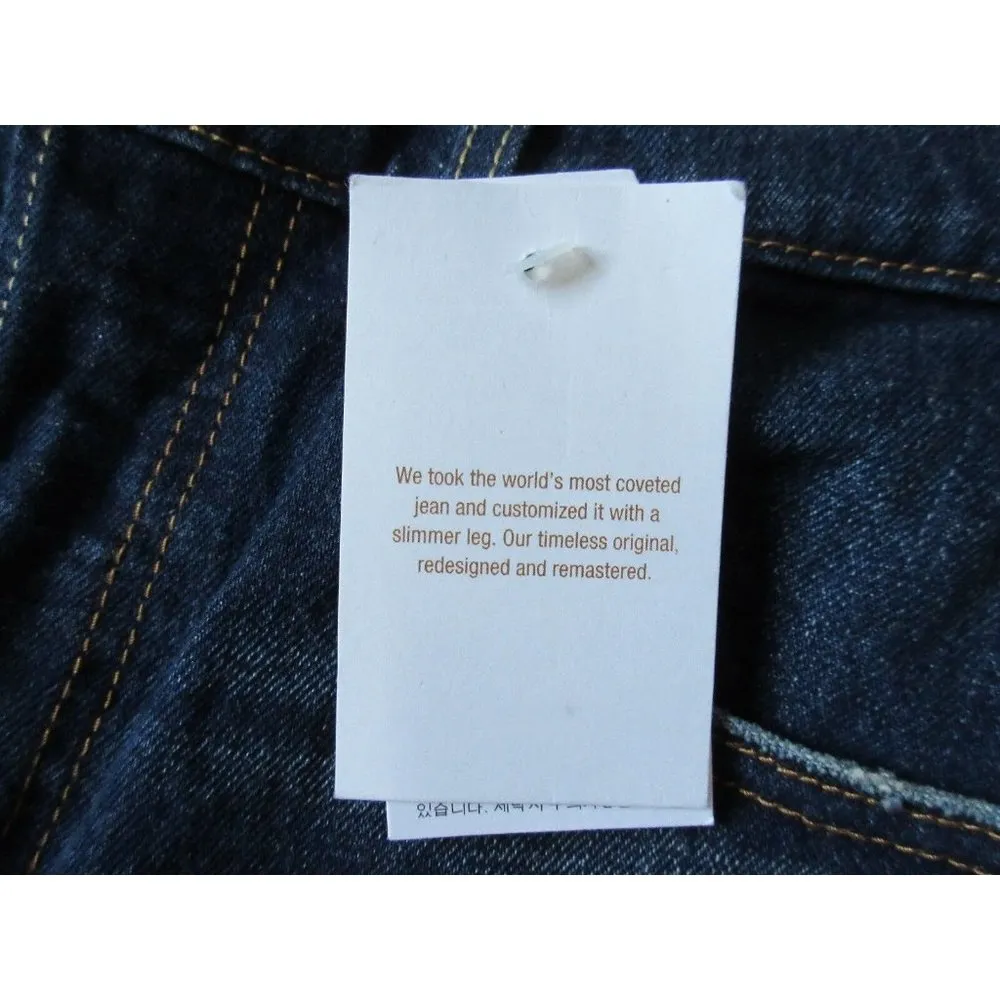 NWT Levi's 501 Skinny in Song For Forever Distressed Destroyed Stretch Jeans 24 - Image 4