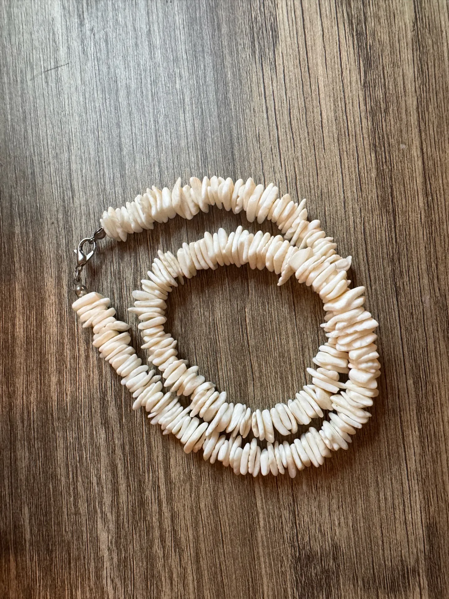 White Puka Shell Necklace - Image 2