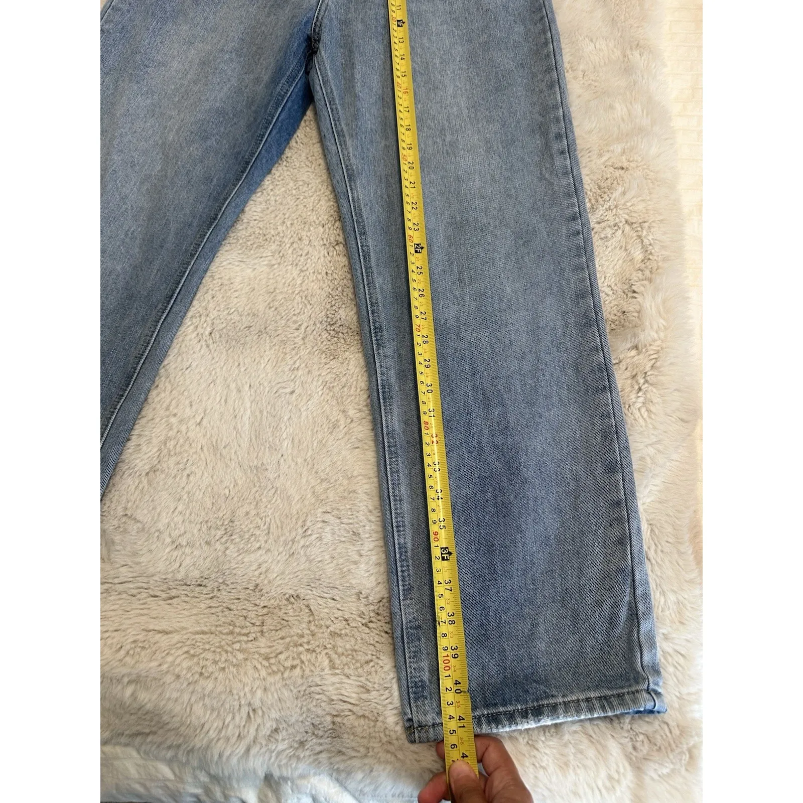 Princess Polly XX Denim Jeans Size US‎ 10 Blue - Image 10
