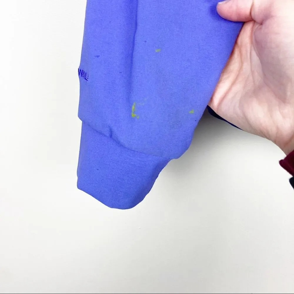 The North Face Purple Windwall Jacket Fuzzy Inside - Image 9