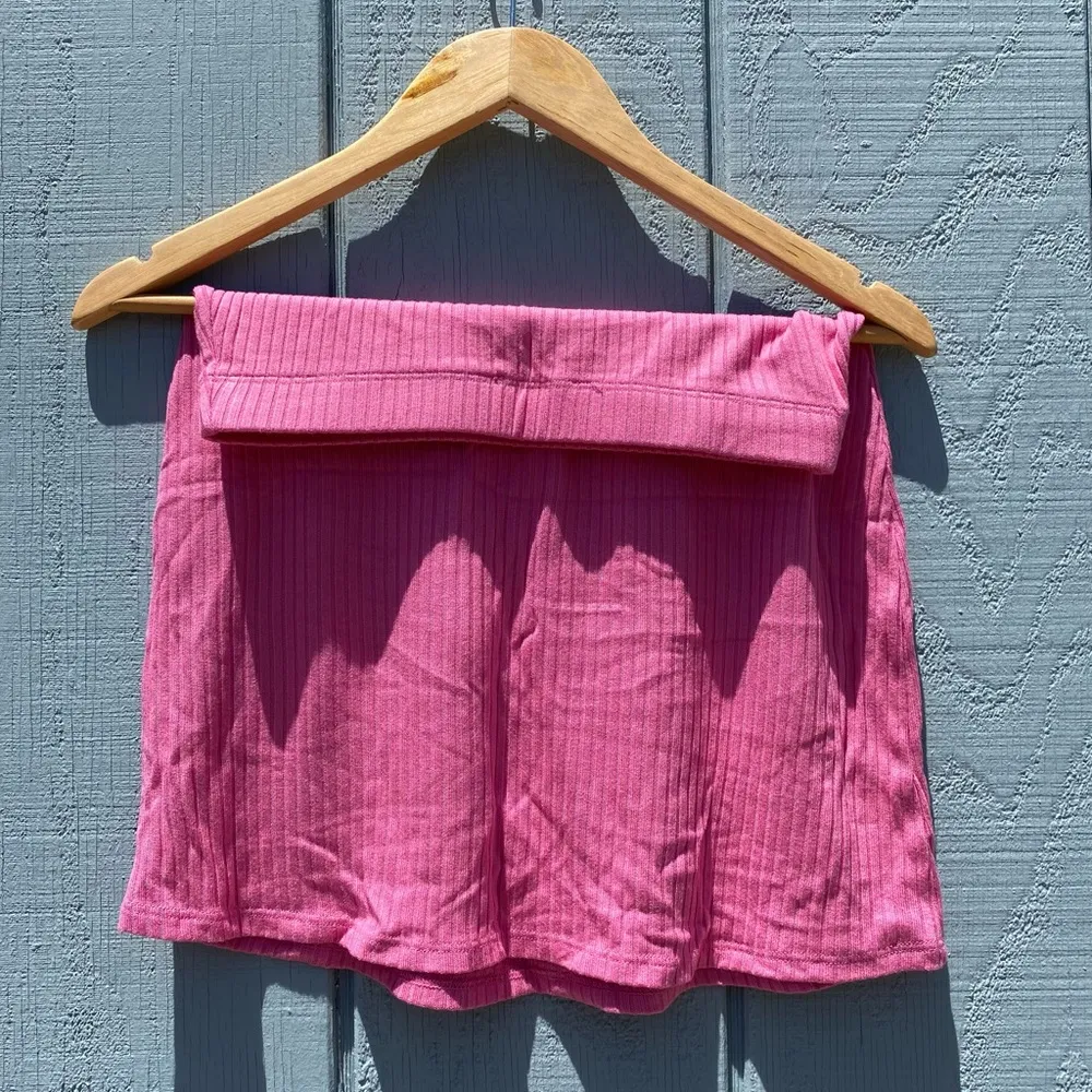 Reformation  pink ribbed set - Image 3