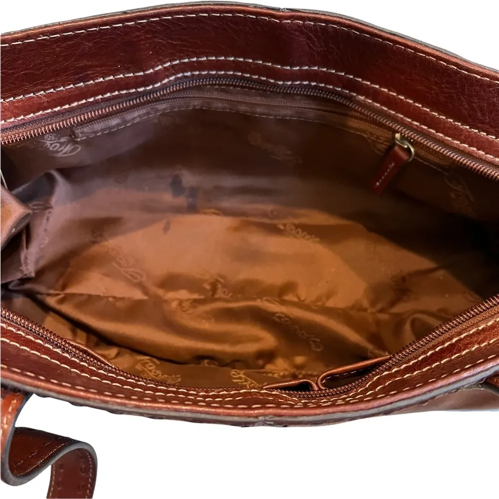 Vintage FOSSIL Baguette/Doctors Bag - Image 11