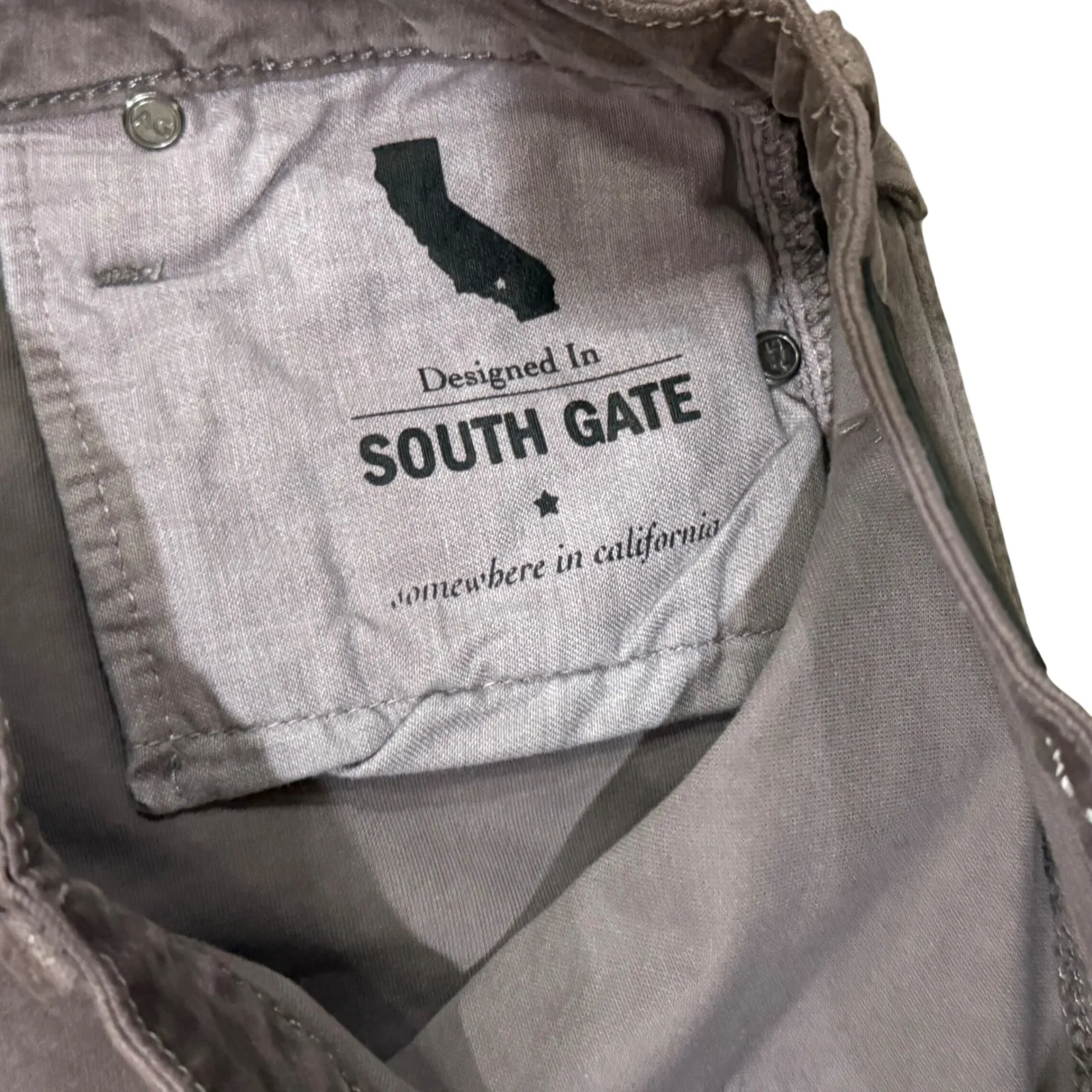 AG Anthropologie Pants Size 28P Gray The Stevie Ankle Adriano Goldsshmied - Image 7