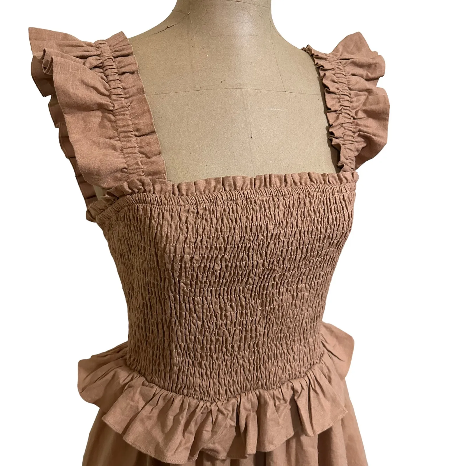 Tularosa  Linen Mini Dress - Image 6