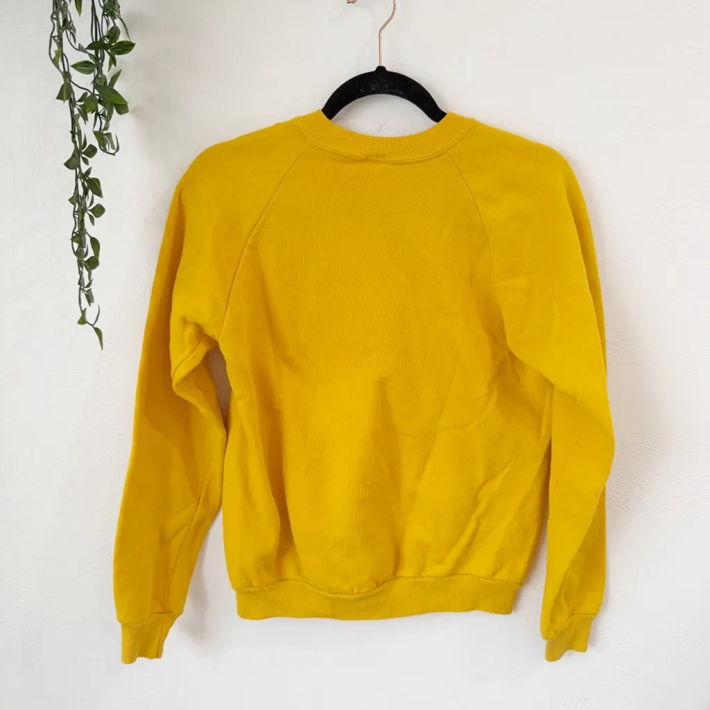 Vintage 1994 Florida State Bugs Bunny Sweatshirt Sz M Yellow Size M - Image 2