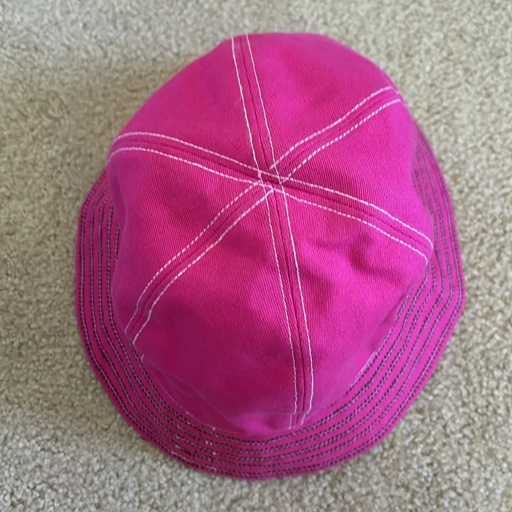 Kate Spade Pink/Multicolored Cotton Bucket Hat - Image 6