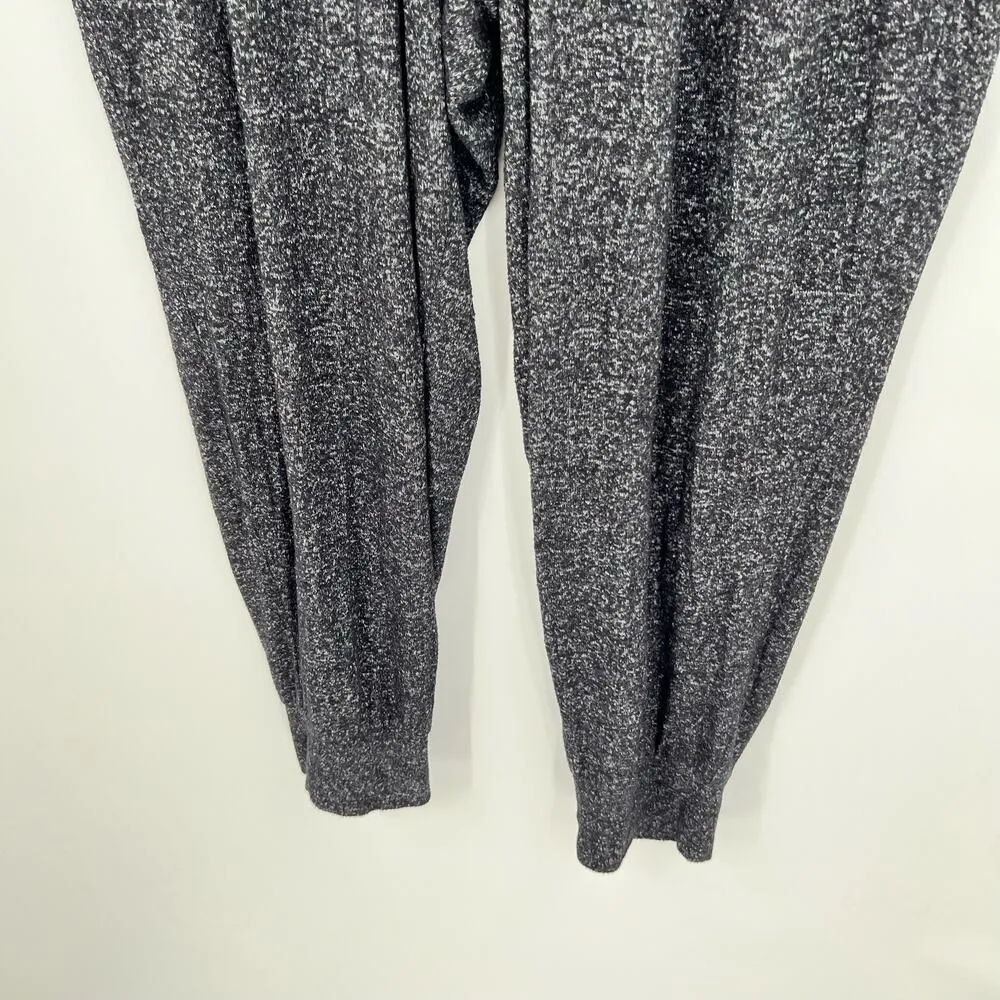 Cacique Coffee until Cocktails plus size 18 20 gray Jersey Top & Jogger PJ Set - Image 10