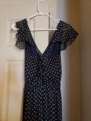 Jumpsuit Patterned Flowy Jumpsuit Size 8 - Image 2