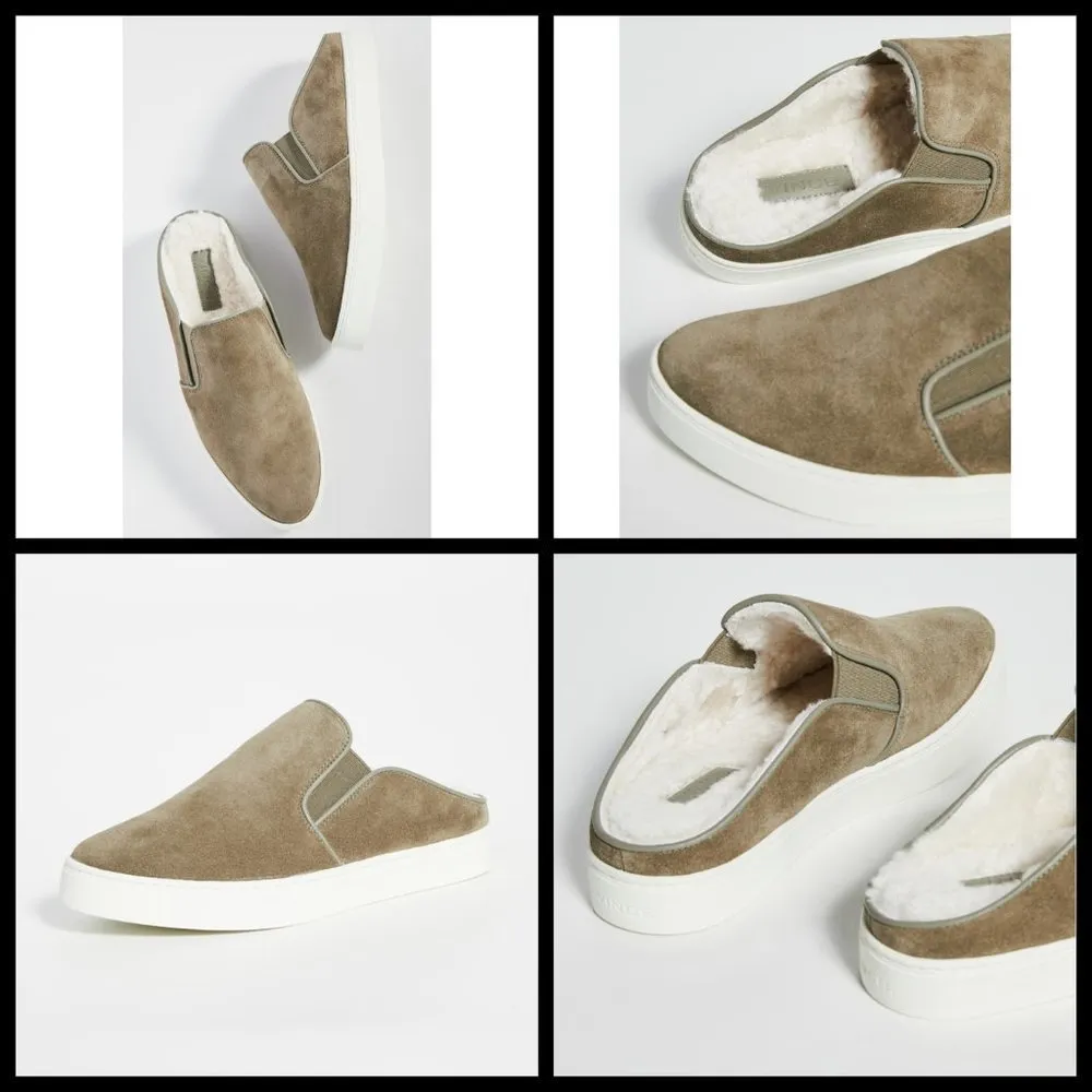 💕VINCE💕 Garvey 2 Shearling Lined Slip-On Sneaker - Image 4