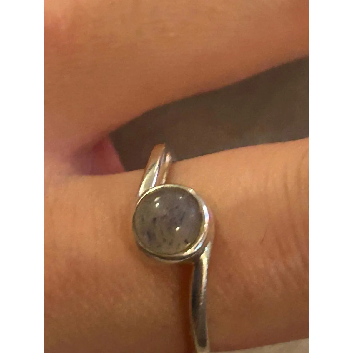 925 sterling silver ring band size 8.5 lot c21 - Image 2