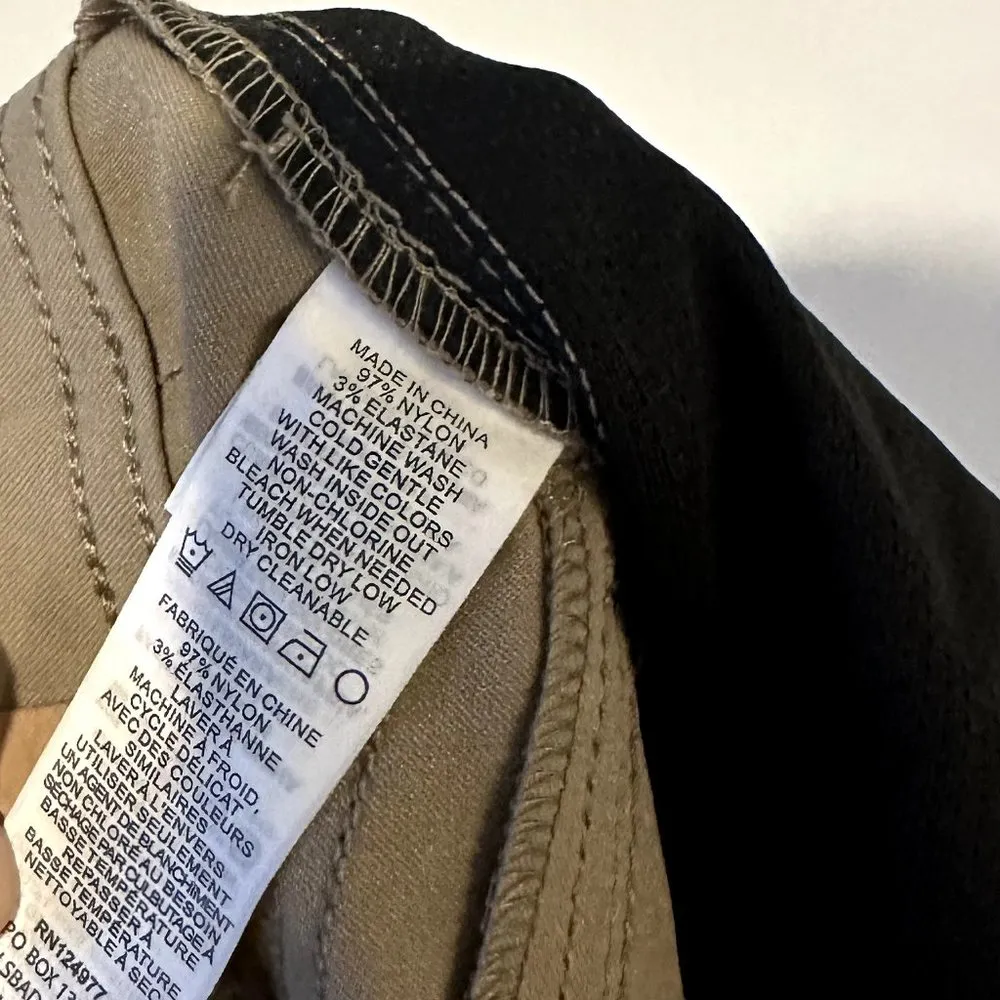 NWT Prana Halle Pant - Short Inseam in Dark Khaki - Size 10 - Image 5