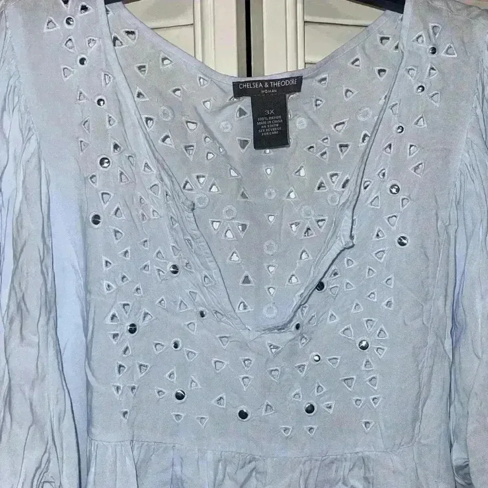 Cute summer/spring top Blue Size undefined - Image 2