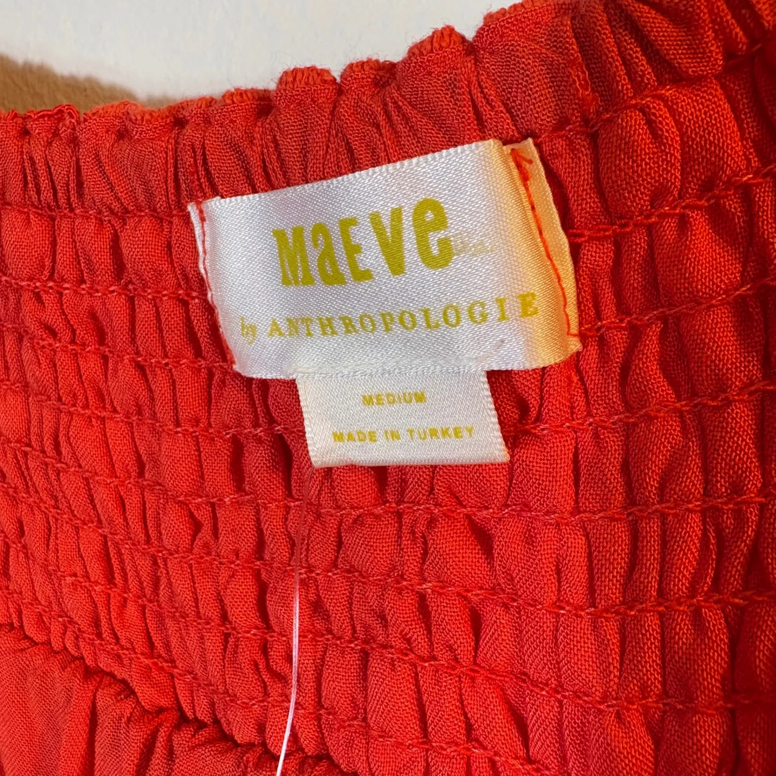 NWT Maeve by Anthropologie Floral Lace Strapless Dress Size Medium‎ - Image 7