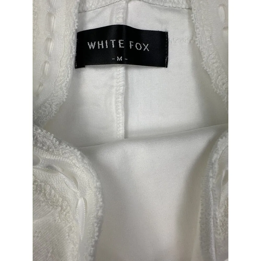 White Fox Boutique - Love Somebody Mini Dress in White - Image 2