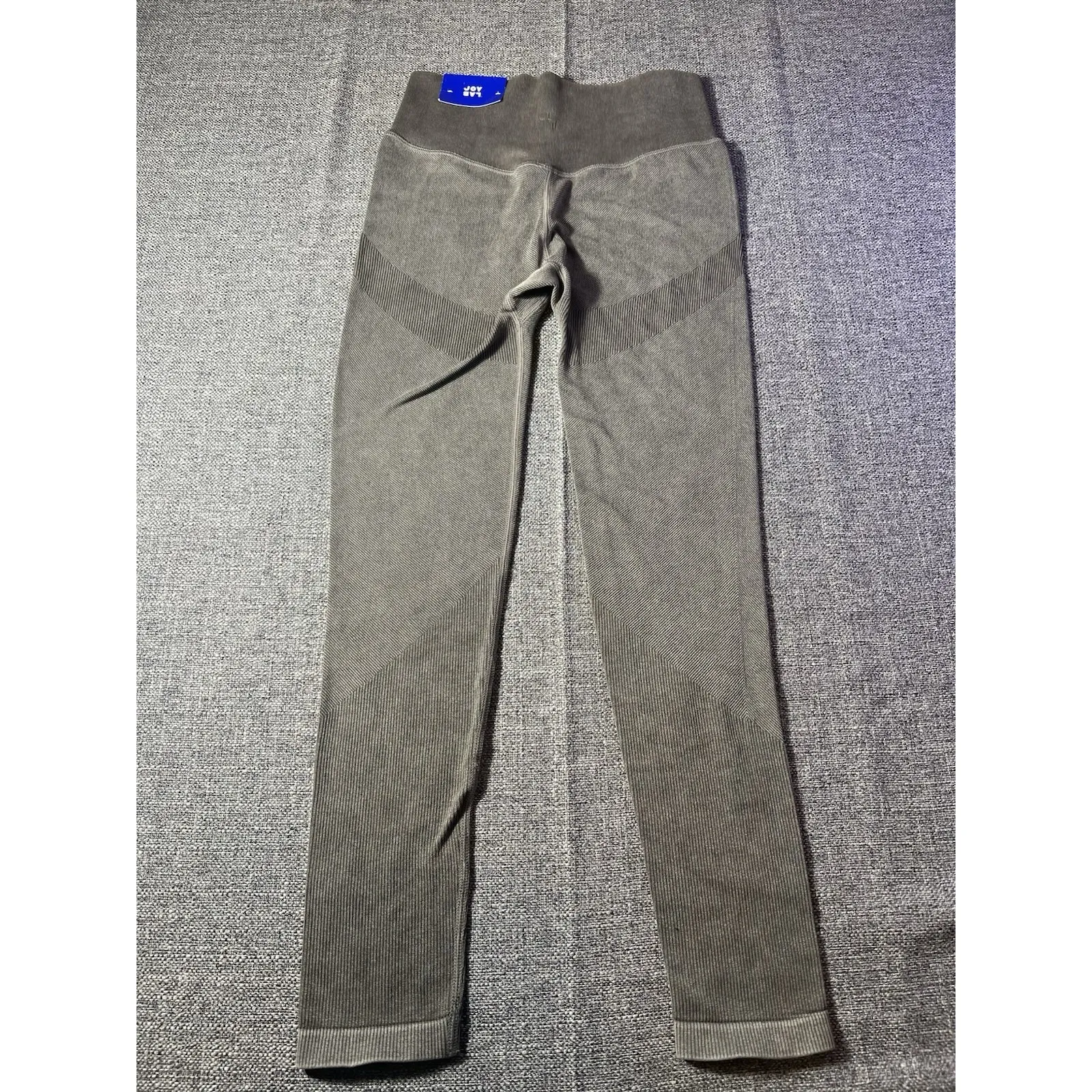 Women's High-Rise Patterned Seamless 7/8 Leggings - JoyLab Silver‎ S - Image 6