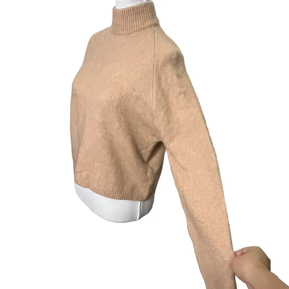 Song of Style Arlen Sweater in Camel Pullover Turtleneck Revolve Womens Size M - Image 6