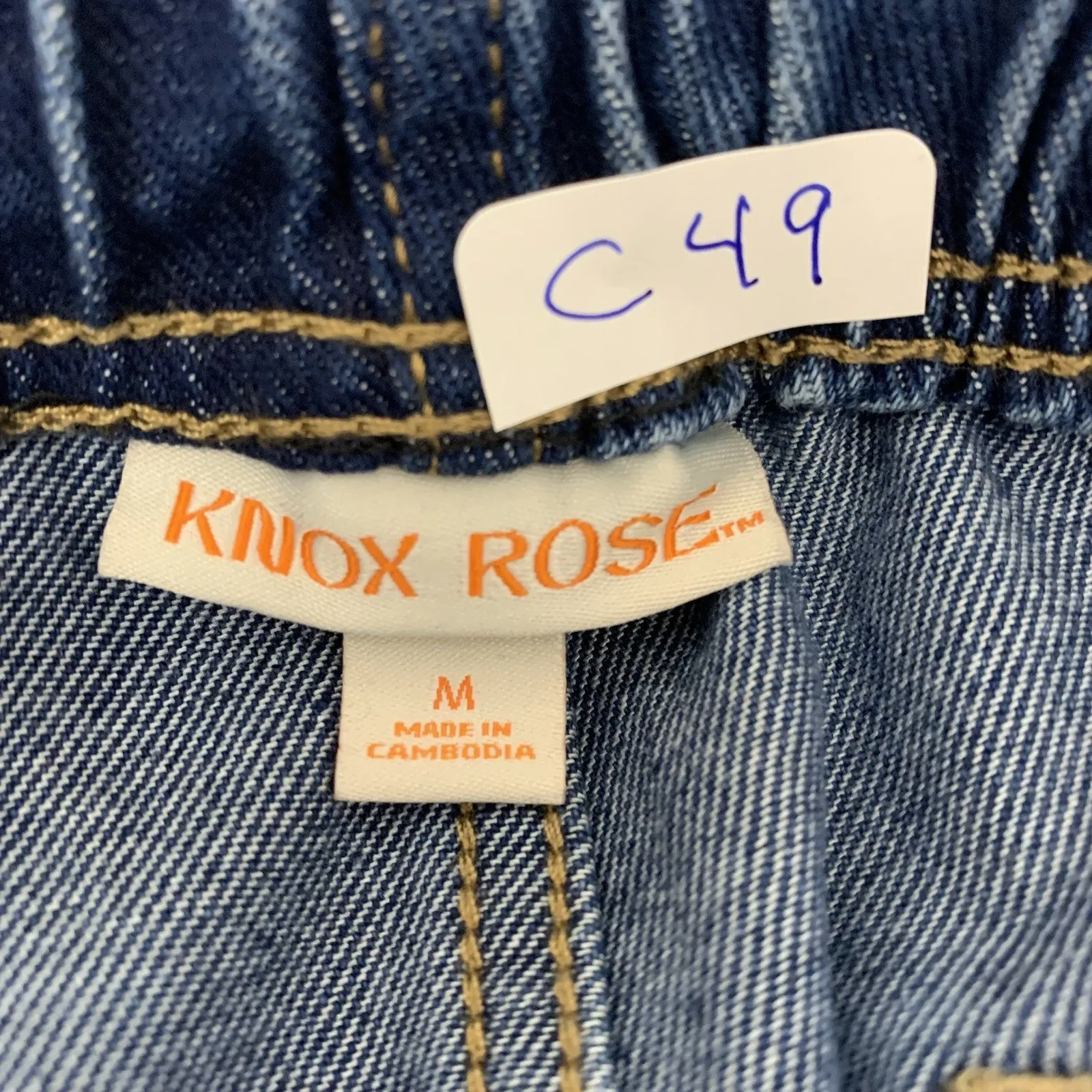 NWT Knox Rose High Rise Straight Leg Jeans Size Medium - Image 5