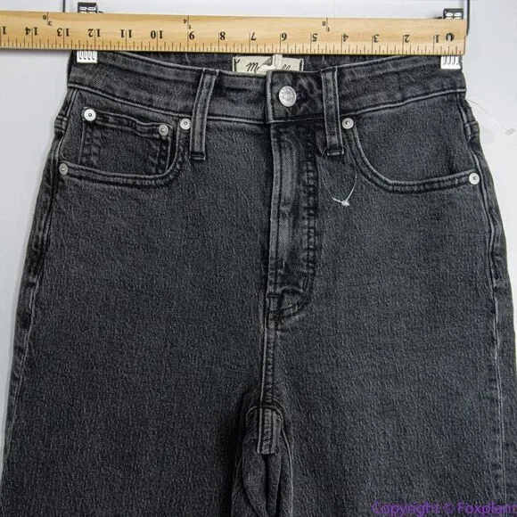 Madewell The Curvy Perfect‎ Vintage Straight Jean in Lunar Wash, 25 - Image 5