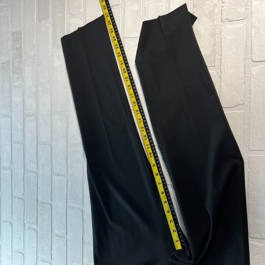 Lafayette 148 Dress Pants Womens 8P Black Wool Stretch Classic Office Career - Image 12