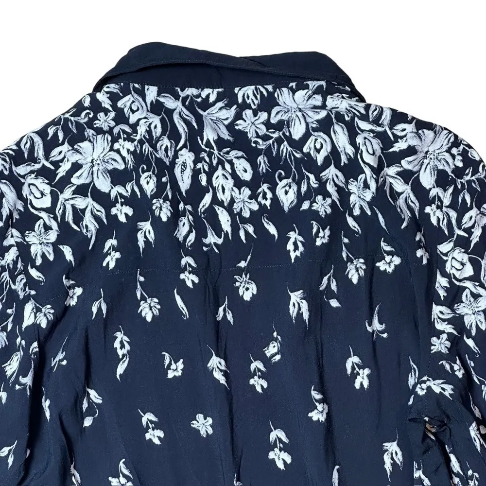 Anthropologie Lilka Lakeshore Navy Blue Jumpsuit | U.S. Woman’s Small - Image 6