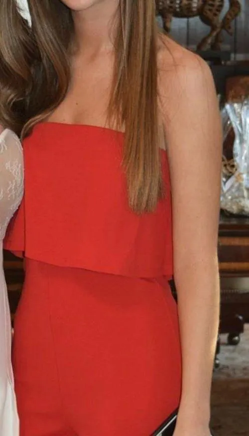 Nordstrom Strapless Jumpsuit - Image 3