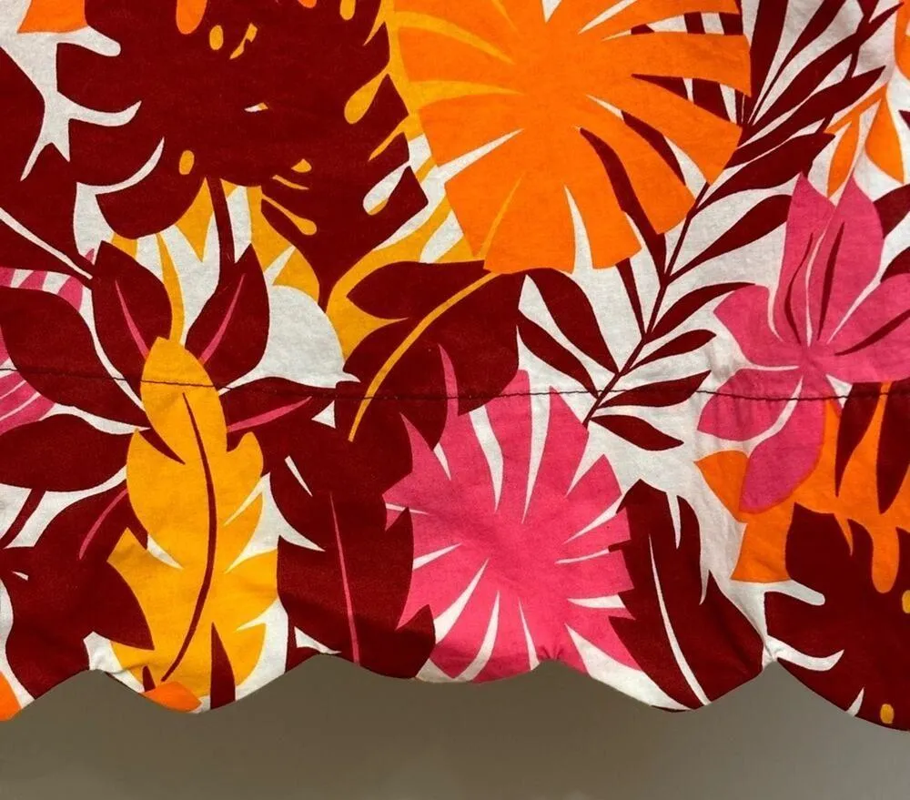 Eshakti Maxi Button Down A-Line Shirt Dress in Tropical Floral - Size M - Image 4