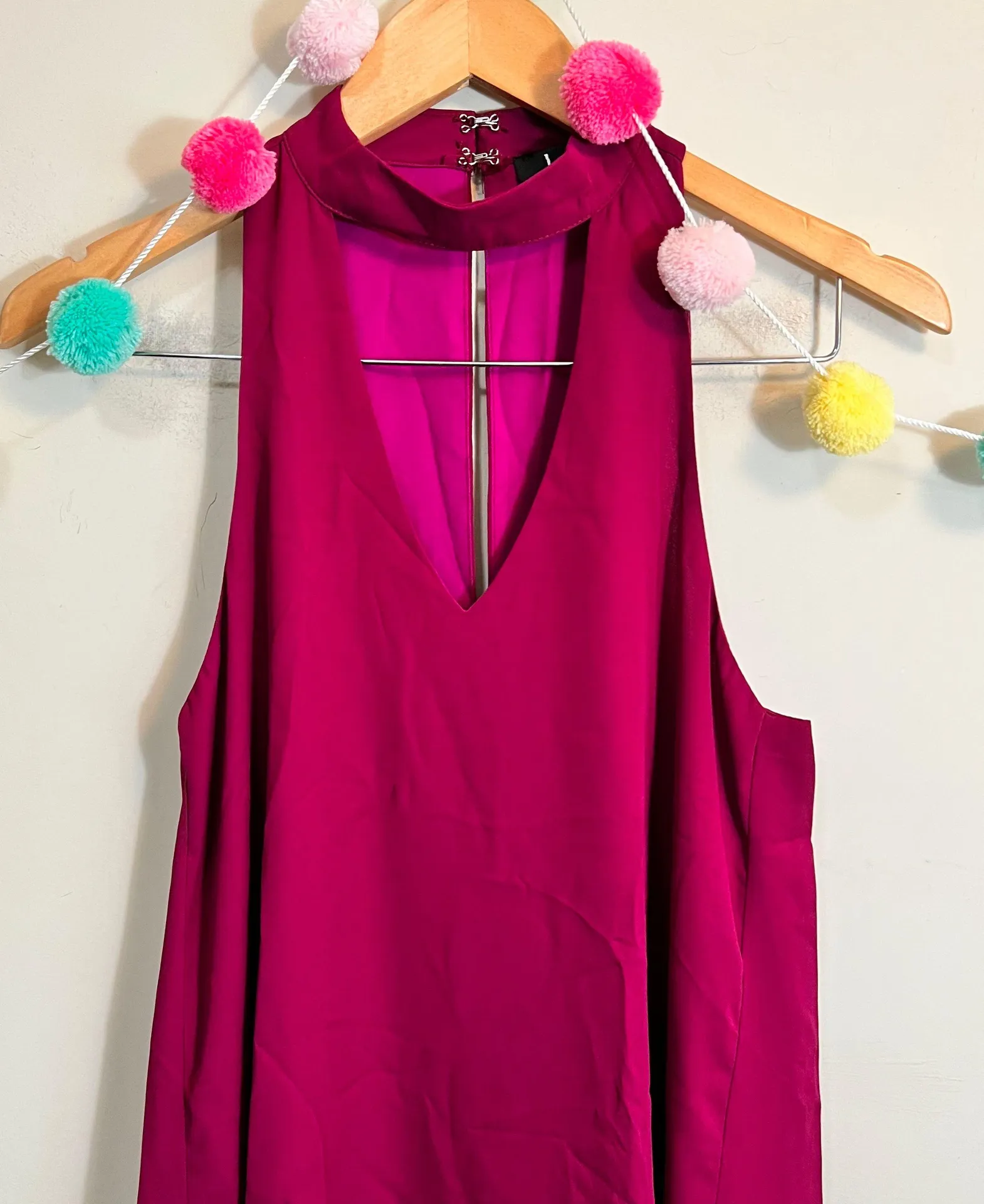 Magenta Groove Thing Swing Dress Size XS - Image 5